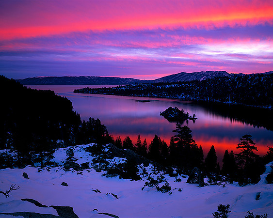 SUNRISE EMERALD BAY LAKE TAHOE, CA