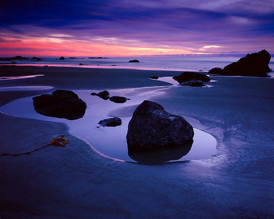 Tide Pool Sunset
