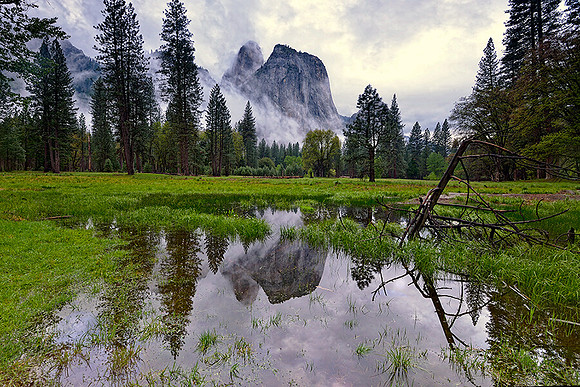 CATHEDRAL ROCKS YOSEMITE
