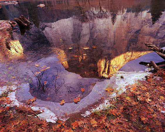 EL CAPITAN FROZEN RIVER YOSEMITE,CA