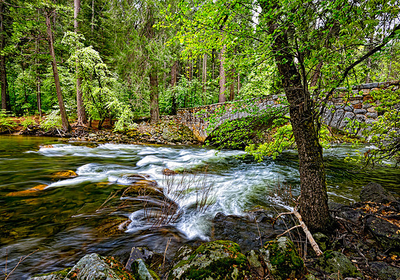 Sping on the Merced River