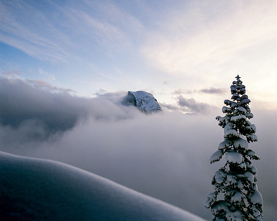 HALF DOME WINTER STORM