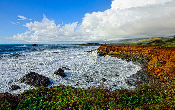 San Simeon north coast, Ca