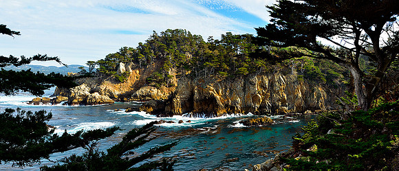 PT LOBOS PANO CARMEL,CA