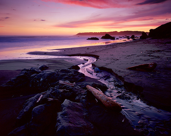 Sunset Central Coast, Ca (red)