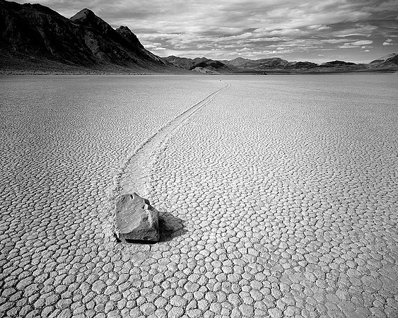THE RACE TRACK DEATH VALLEY, CA