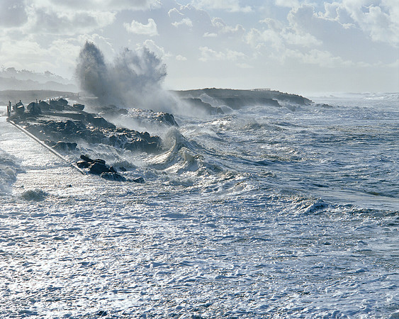 Storm Surf Leffingwell Landing, Cambria